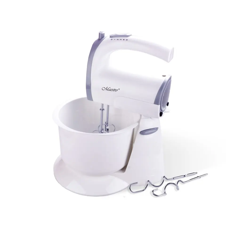 ⁨Feel-Maestro MR555NEW mixer Stand mixer Grey, White 400 W⁩ at Wasserman.eu