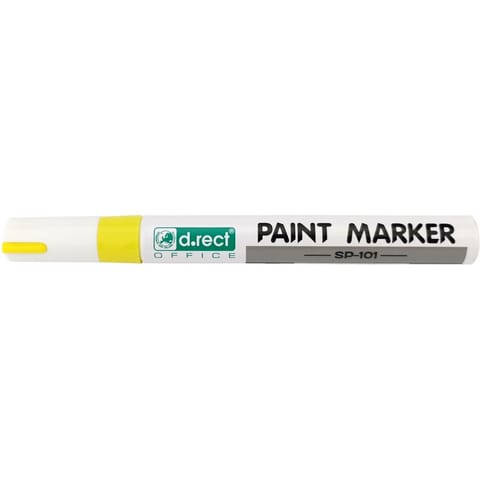⁨Marker D.RECT SP-101 olejowy żółty 206006⁩ w sklepie Wasserman.eu