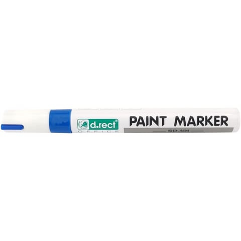 ⁨Marker D.RECT SP-101 olejowy niebieski 206004⁩ w sklepie Wasserman.eu