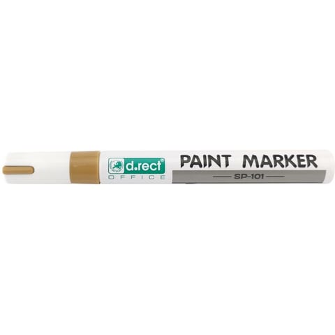 ⁨Marker D.RECT SP-101 olejowy złoty 206008⁩ w sklepie Wasserman.eu