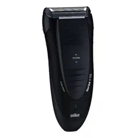 ⁨Braun Shaver Series One 170s Mains powered, Number of shaver heads/blades 1, Black⁩ at Wasserman.eu