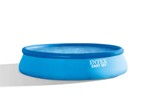 ⁨Intex Easy Set Pool Set with Filter Pump, Safety Ladder, Ground Cloth, Cover Blue, Age 6+, 457x107 cm⁩ w sklepie Wasserman.eu