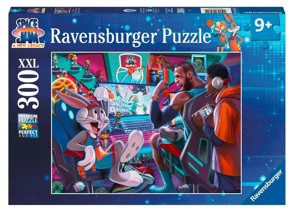 ⁨Puzzle dla dzieci 2D Kosmiczny mecz 300 elementów⁩ w sklepie Wasserman.eu