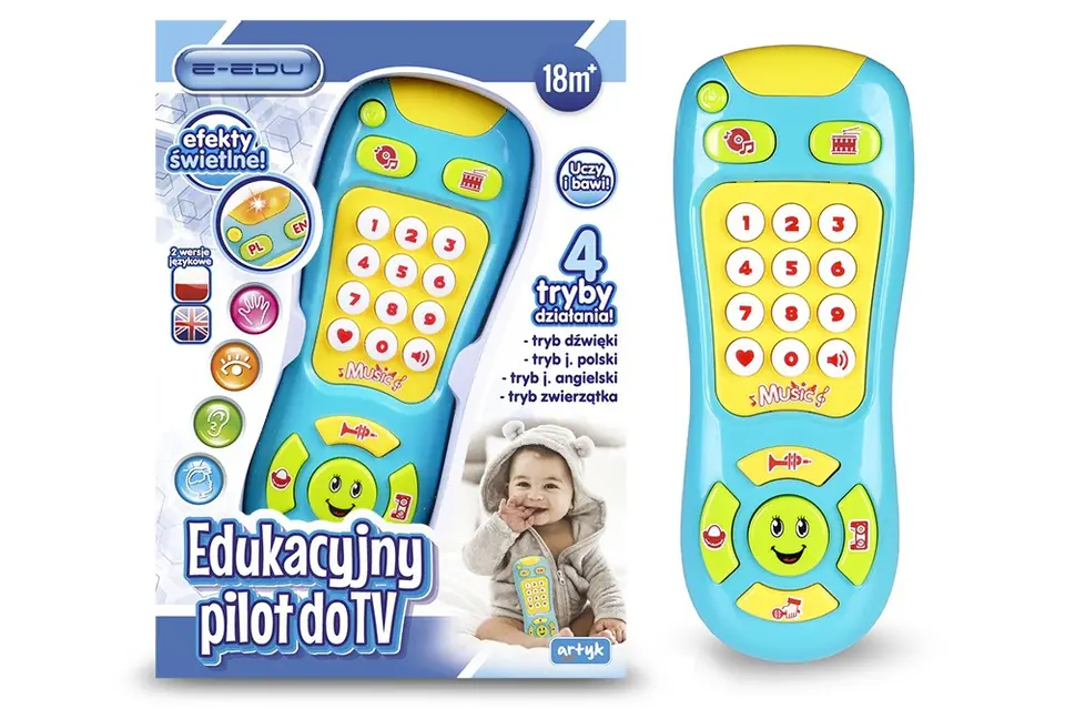 ⁨Educational TV remote control E-Edu⁩ at Wasserman.eu