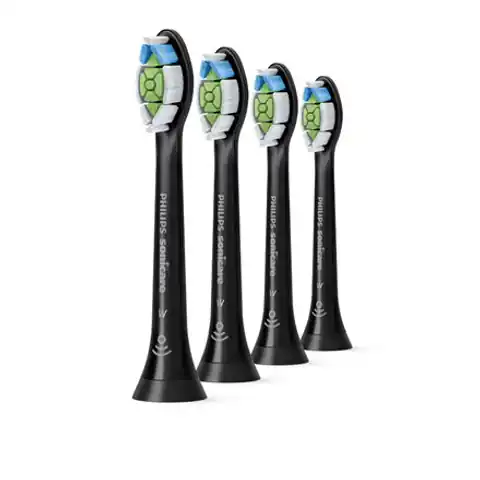⁨Philips Toothbrush replacement HX6064/11 Heads, For adults, Number of brush heads included 4, Black⁩ w sklepie Wasserman.eu