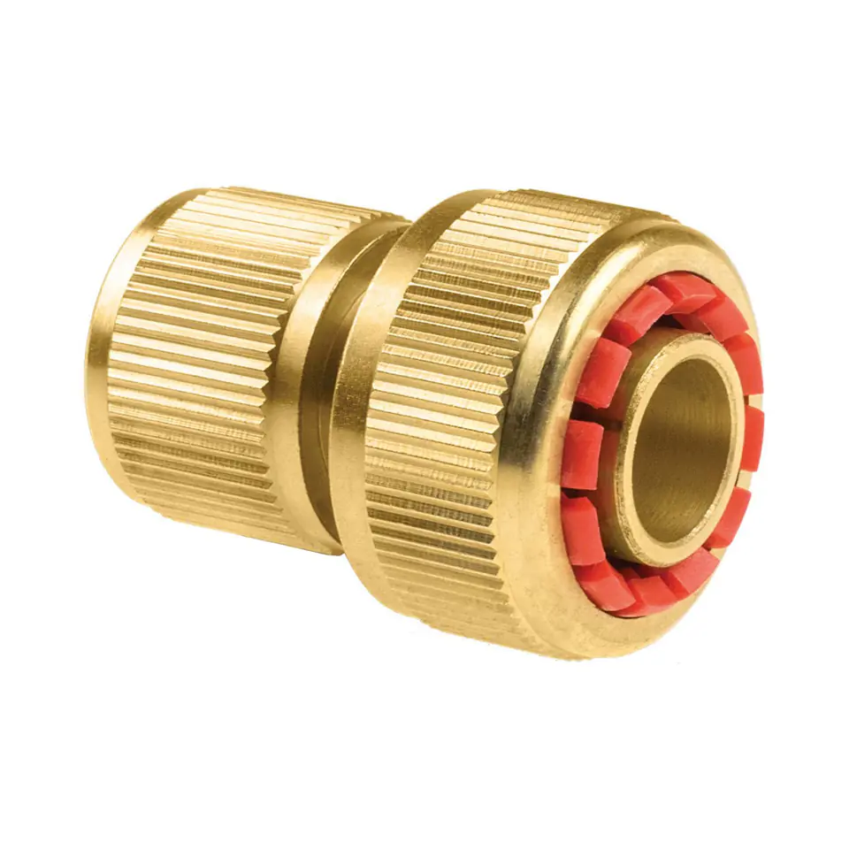 ⁨Quick coupler alloy 3/4" Cellfast Brass brass⁩ at Wasserman.eu