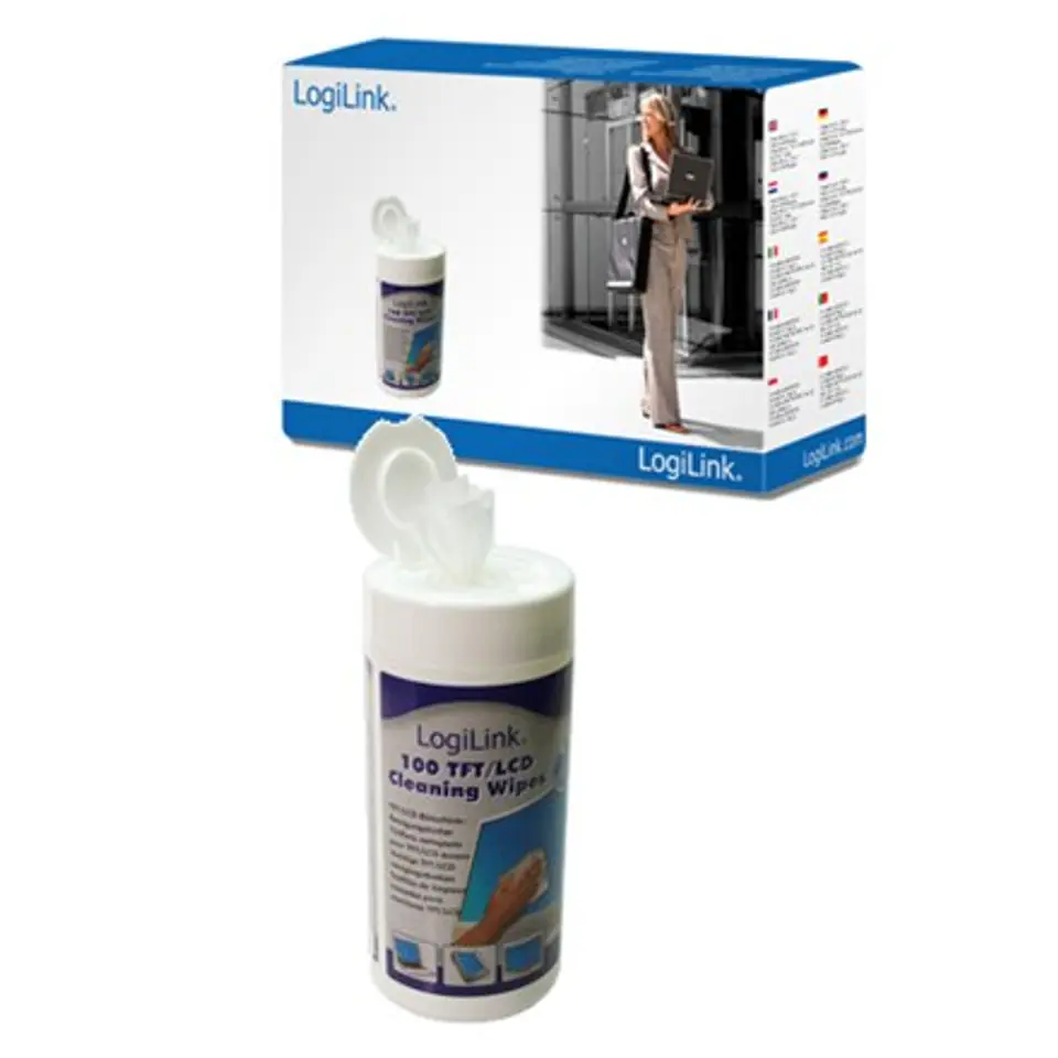 ⁨Logilink | TFT LCD Reinigung Wipes | cleaner⁩ w sklepie Wasserman.eu
