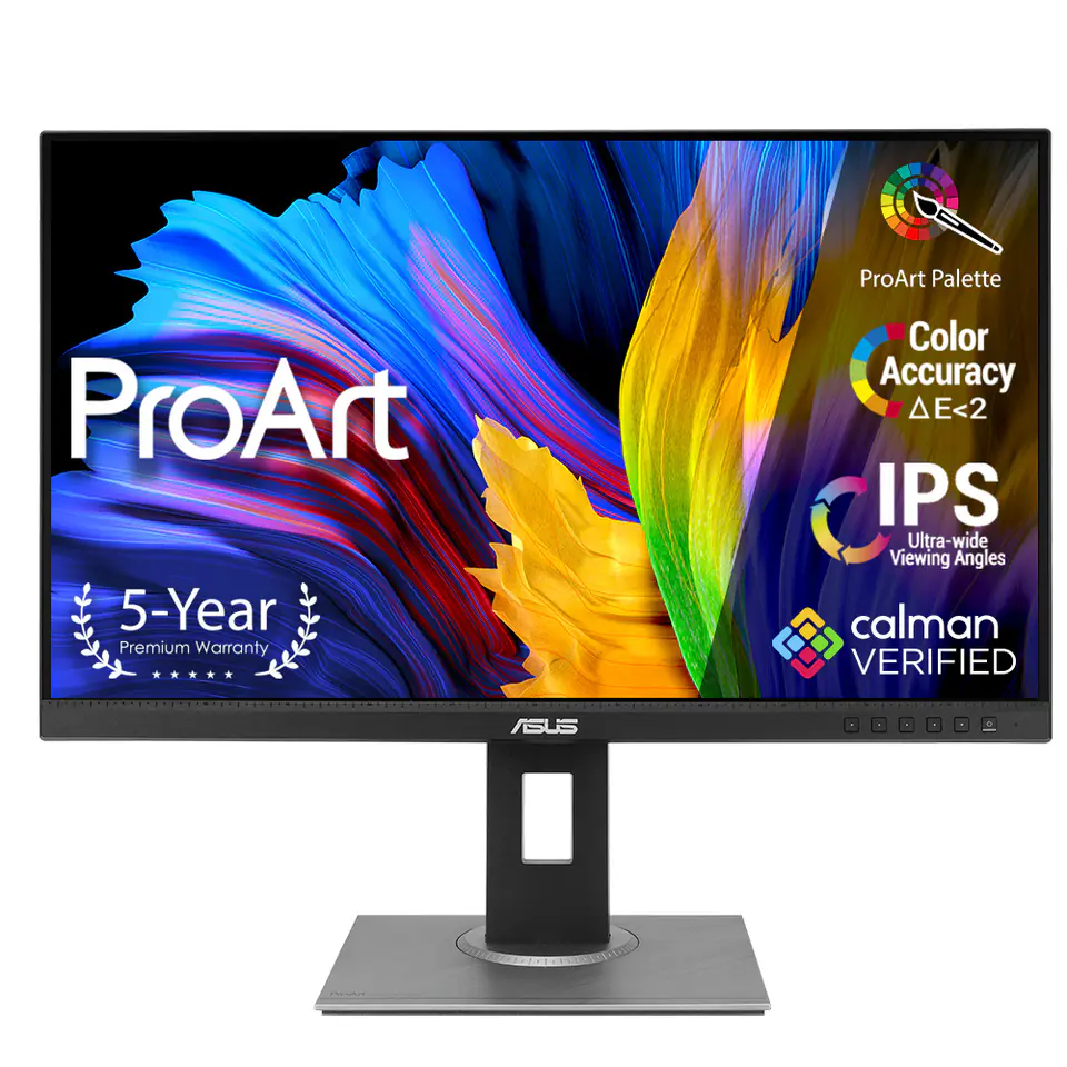 ⁨ASUS ProArt PA278QV 68.6 cm (27") 2560 x 1440 pixels Quad HD LED Black⁩ at Wasserman.eu