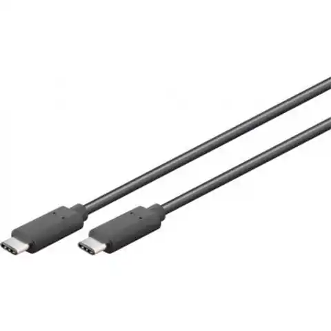 ⁨Goobay USB-C 3.1 generation 1 cable 66509 3 m, Black⁩ w sklepie Wasserman.eu