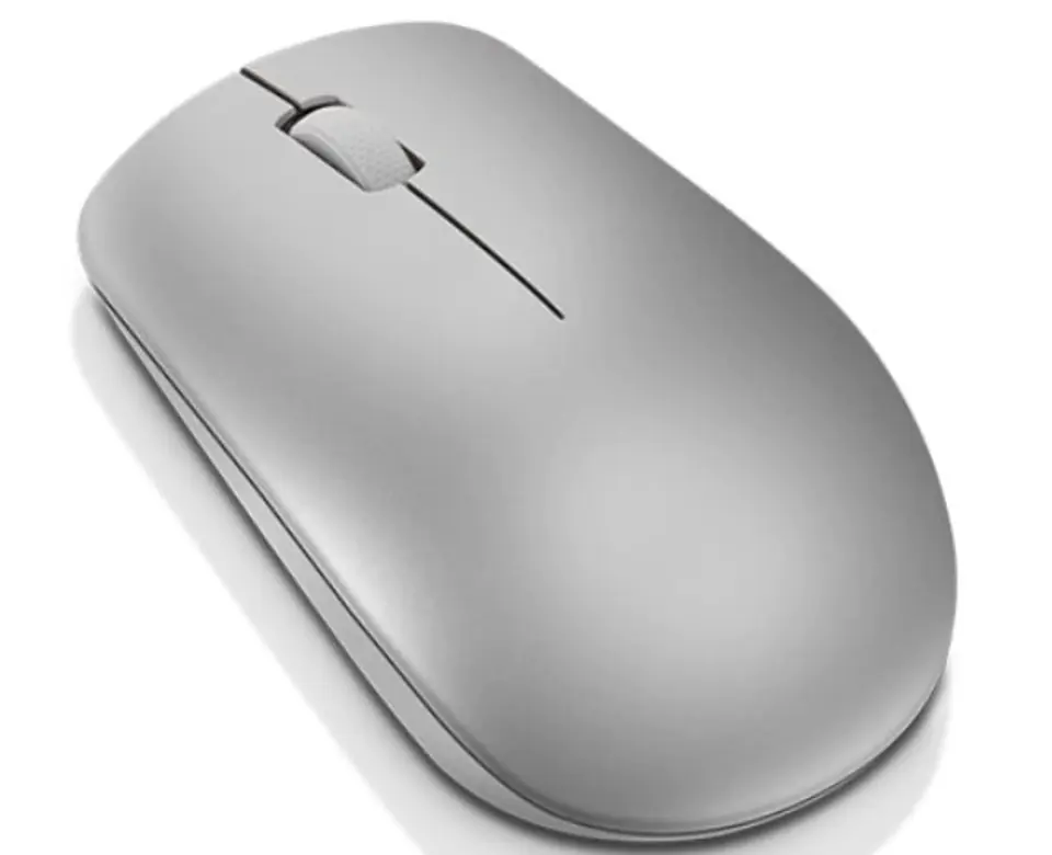 ⁨Lenovo Wireless Mouse 530 Optical Mouse, Platinum Grey, 2.4 GHz Wireless via Nano USB⁩ at Wasserman.eu