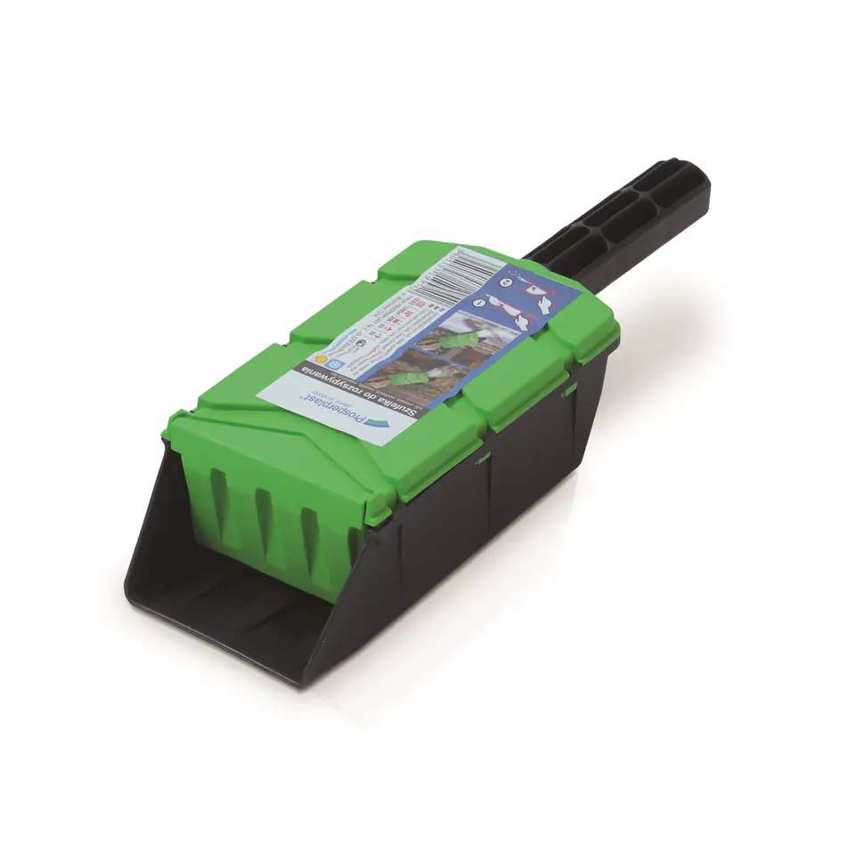 ⁨Seed salt dispenser Prosperplast Sharkie green⁩ at Wasserman.eu