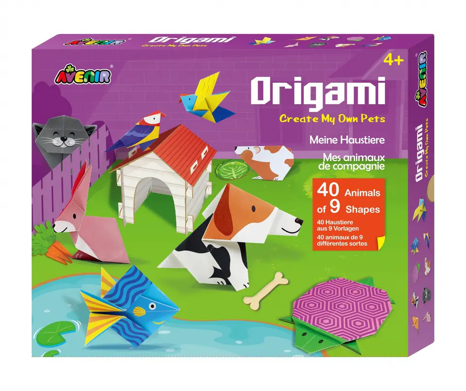 Avenir Origami - Stwórz swoje własne zwierzęta w sklepie Wasserman.eu