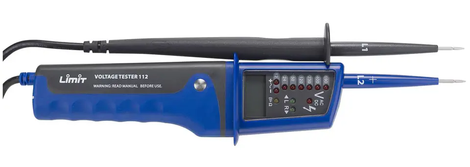 ⁨VOLTAGE TESTER WITH DISPLAY 112⁩ at Wasserman.eu