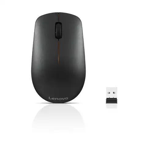 ⁨Lenovo 400 Wireless mouse, 2.4 GHz Wireless via Nano USB, Black⁩ w sklepie Wasserman.eu