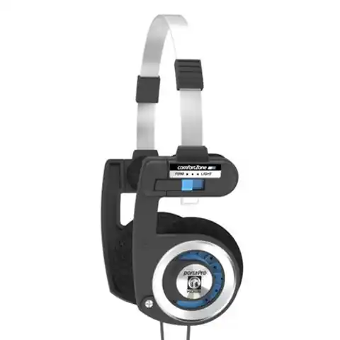 ⁨Koss Headphones PORTA PRO CLASSIC Headband/On-Ear, 3.5mm (1/8 inch), Black/Silver,⁩ at Wasserman.eu