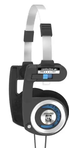 ⁨Koss Headphones Porta Pro Headband/On-Ear, Bluetooth, Microphone, Black, Wireless⁩ at Wasserman.eu