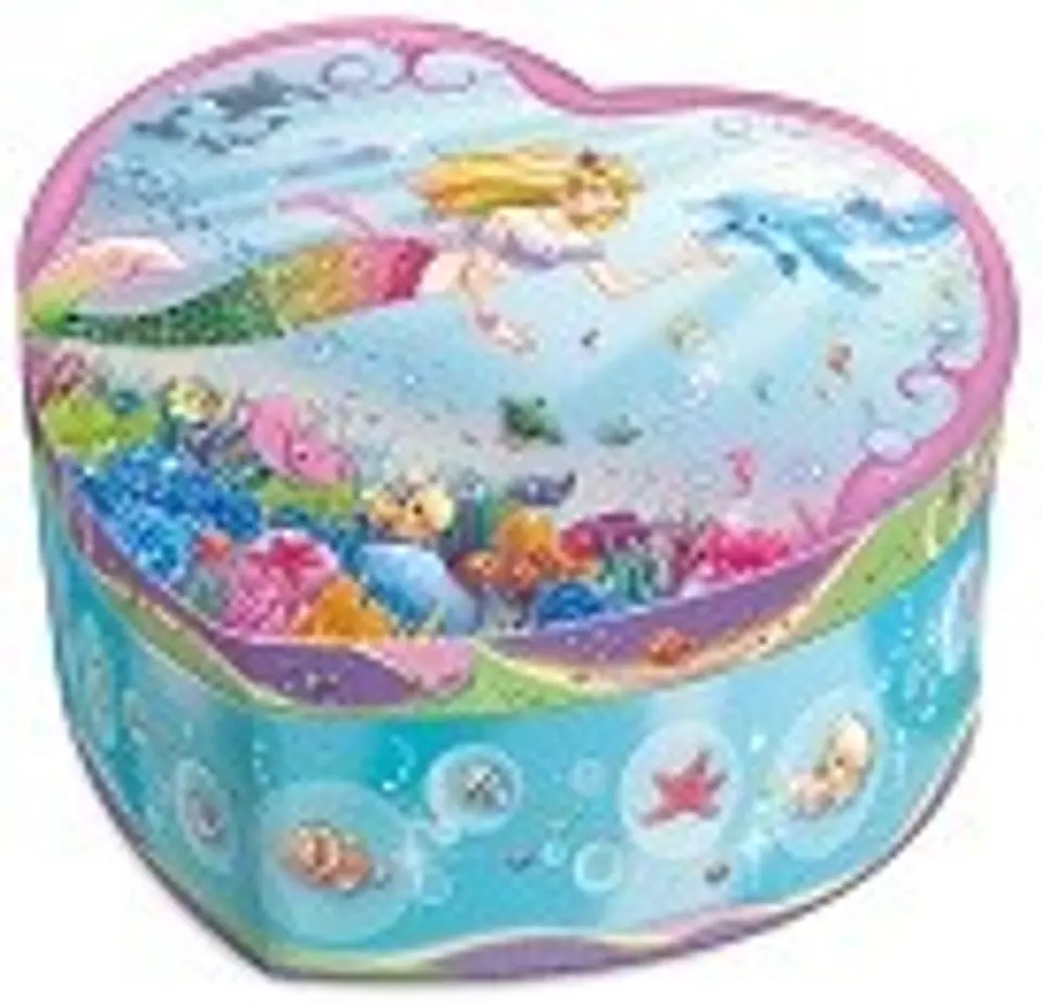 ⁨Pulio Pecoware Heart-sha ped music box - Mermaid⁩ at Wasserman.eu