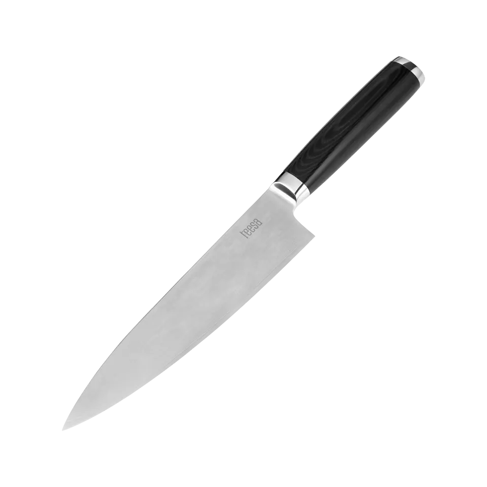 ⁨Damask Steel Chef Knife 33.5cm (VG10)⁩ at Wasserman.eu