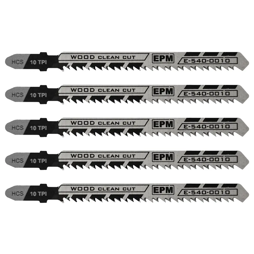 ⁨JIG SAW BLADE 74MM 10TPI WOOD T101BR 5PCS⁩ at Wasserman.eu