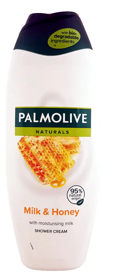 ⁨Palmolive Shower Gel Milk and Honey 500ml⁩ at Wasserman.eu