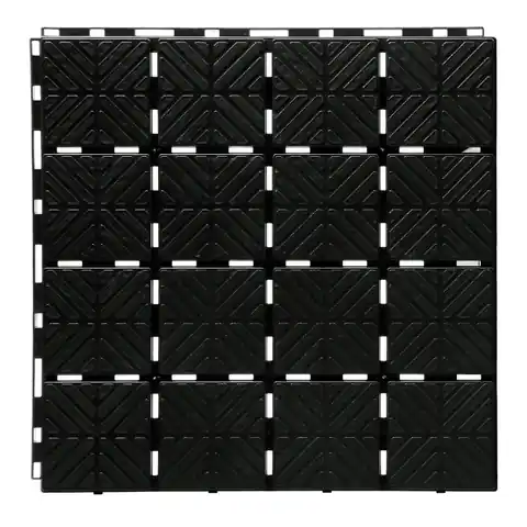 ⁨Paving grid 1,5m2 Easy Square IES40 black⁩ at Wasserman.eu