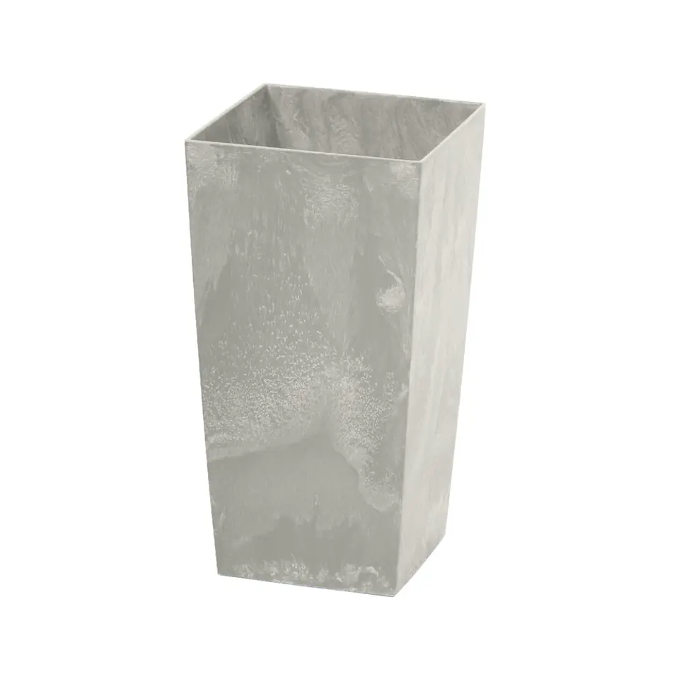 ⁨Urbi Square Effect Pot DURS125E Concrete⁩ at Wasserman.eu