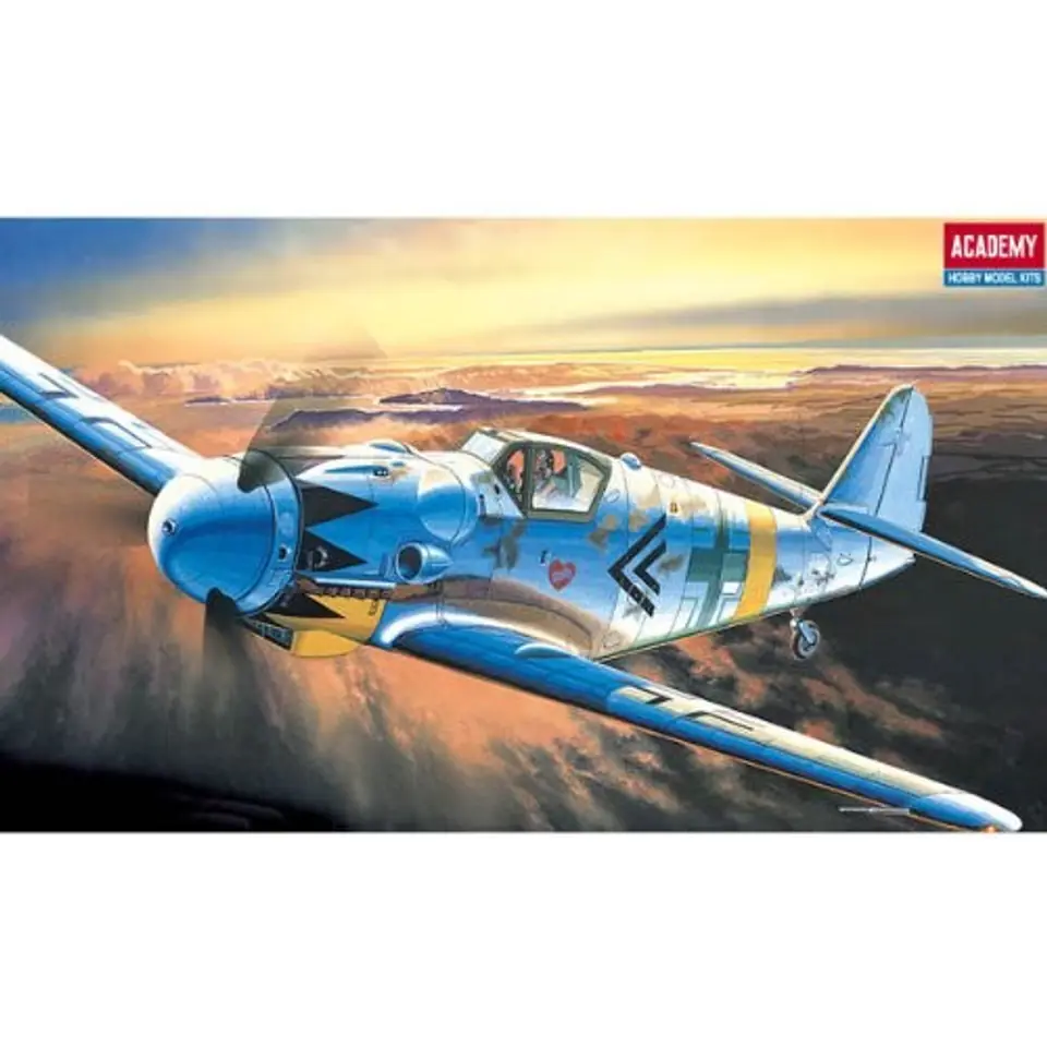 ⁨Model do sklejania Messerschmitt BF 109 G⁩ w sklepie Wasserman.eu