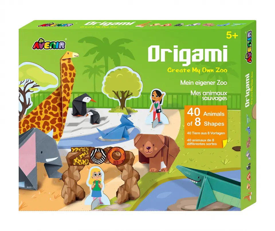 Avenir Origami - Stwórz swoje własne zoo w sklepie Wasserman.eu