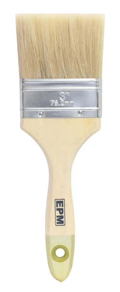 FLAT ENGLISH BRUSH GOLD 76MM 3'' at Wasserman.eu