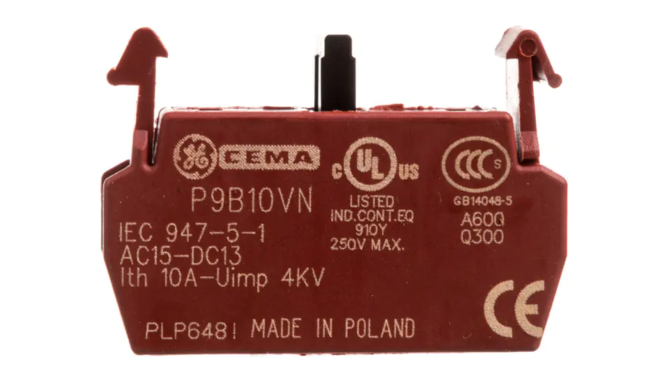 Blok styków pomocniczych /montaż w ramce/ 1Z P9B10VN 187002 w sklepie Wasserman.eu