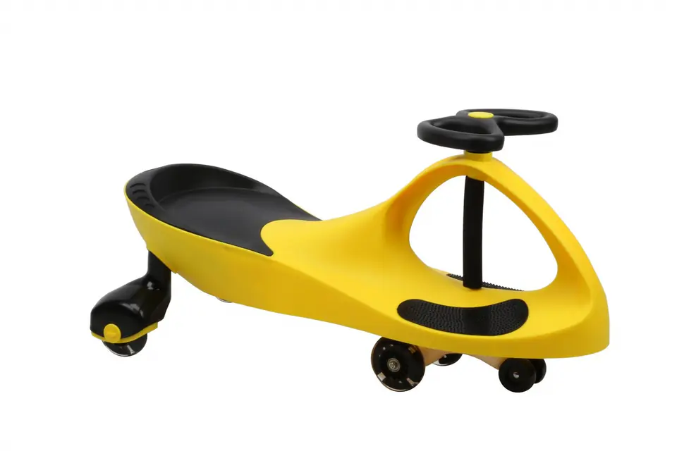 Jeździk Grawitacyjny Swing Car model 8097 Kauczukowe Koła LED żółty-czarny w sklepie Wasserman.eu