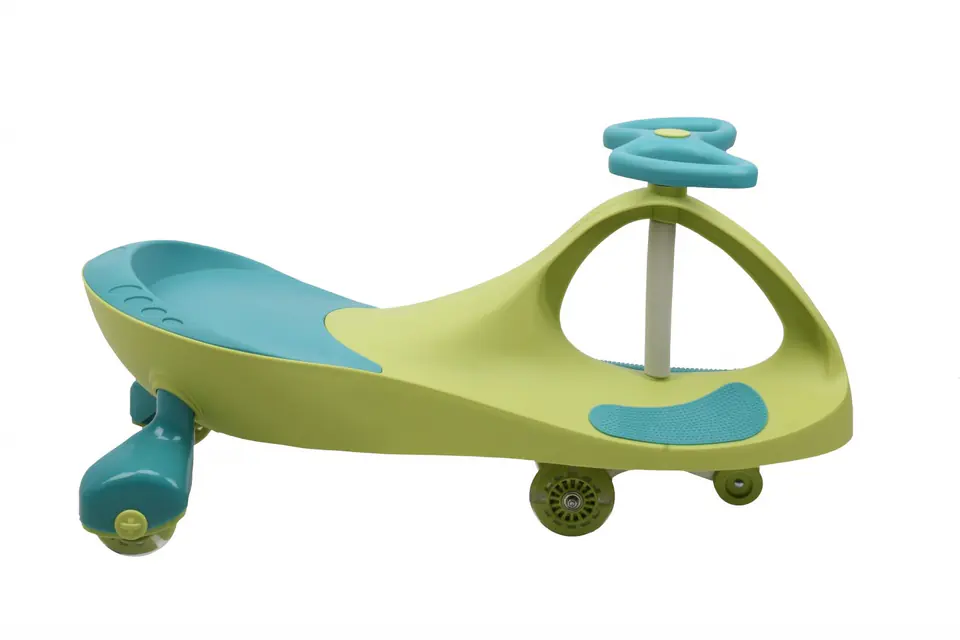 Jeździk Grawitacyjny Swing Car model 8097 Kauczukowe Koła LED zieleń-morski w sklepie Wasserman.eu
