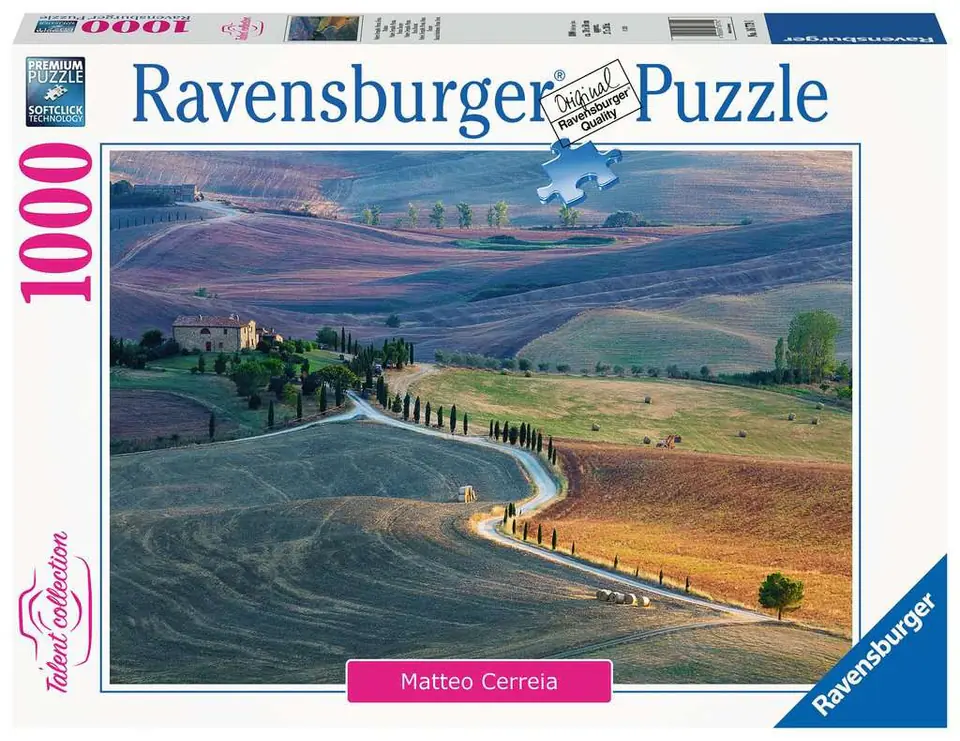 ⁨Puzzle 2D 1000 Elements: Tuscany⁩ at Wasserman.eu