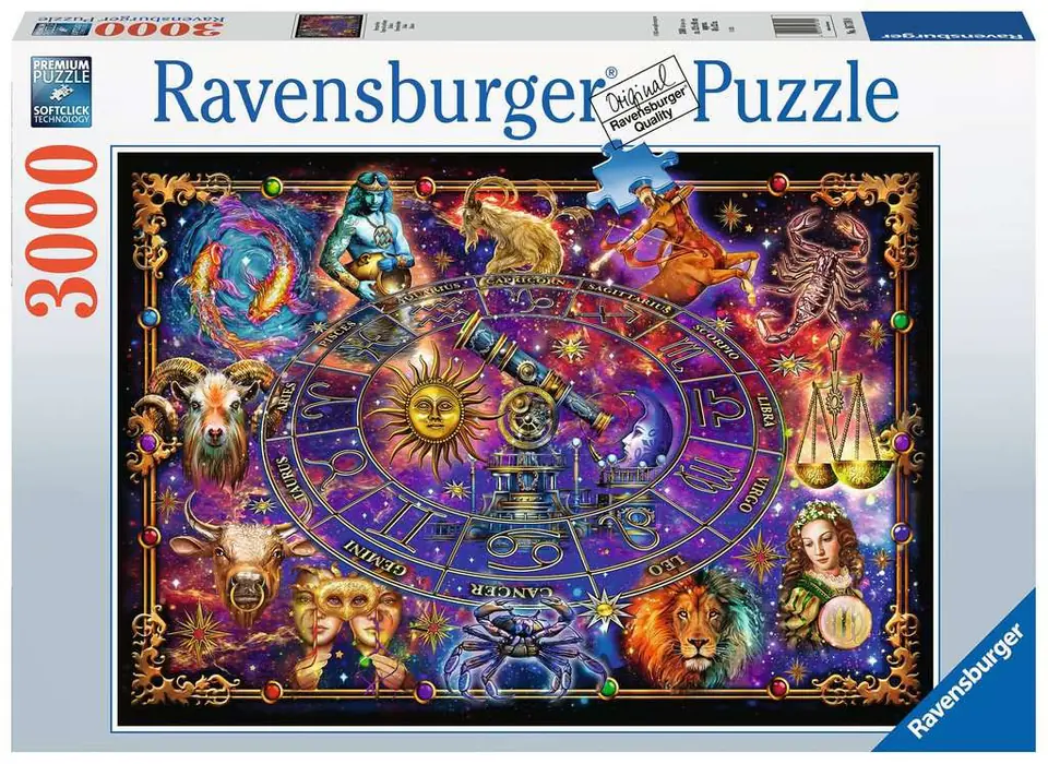 ⁨Puzzle 3000 elementów Znaki zodiaku⁩ w sklepie Wasserman.eu