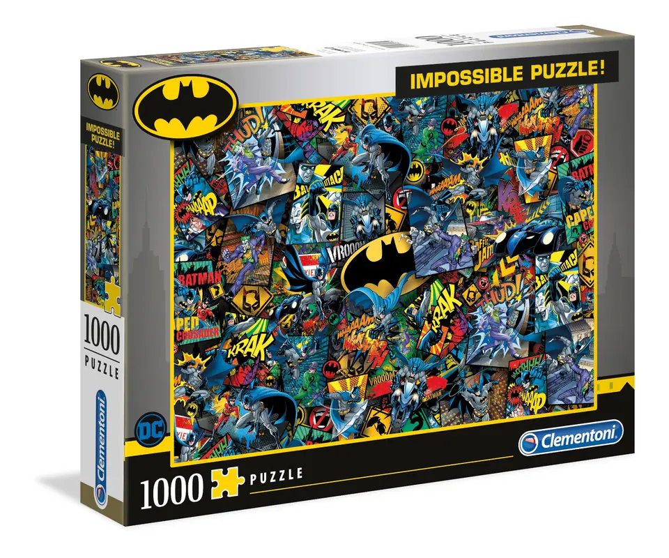 ⁨Puzzle 1000 elementów Impossible Batman⁩ w sklepie Wasserman.eu
