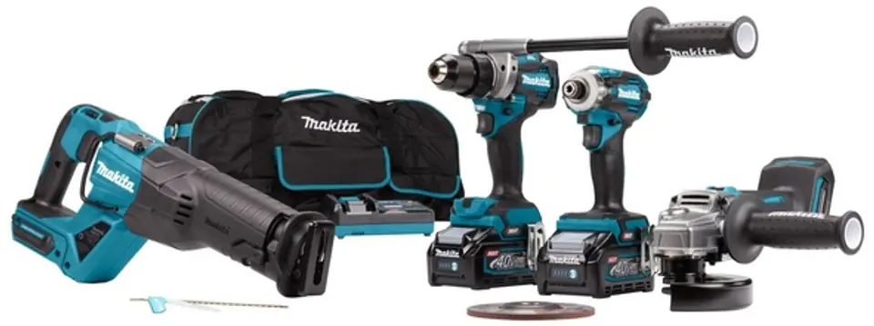 ZESTAW COMBO 40V XGT DF001G+TD001G+GA005G+JR001G 2*4.0AH TOR w sklepie Wasserman.eu