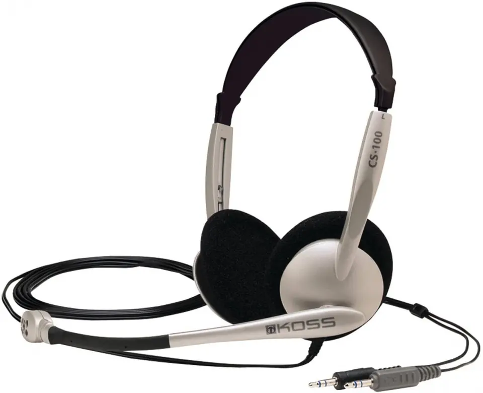 ⁨Koss | CS100 | Headphones | Wired | On-Ear | Microphone | Black/Gold⁩ w sklepie Wasserman.eu