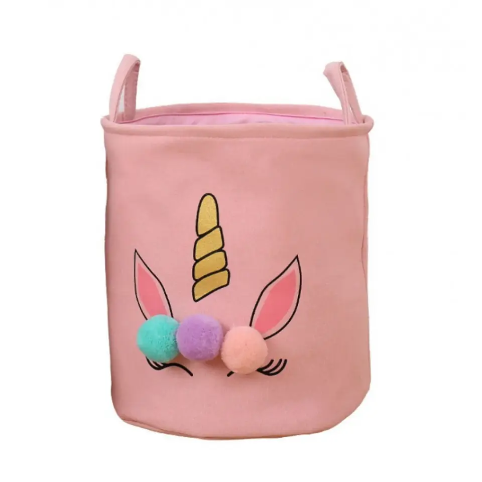 Toy container basket, unicorn laundry bag OR77 at Wasserman.eu