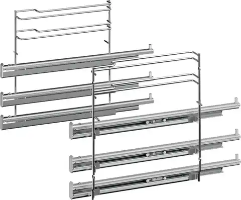 ⁨Bosch | 3 level telescopic rails, full extension | HEZ638300⁩ w sklepie Wasserman.eu