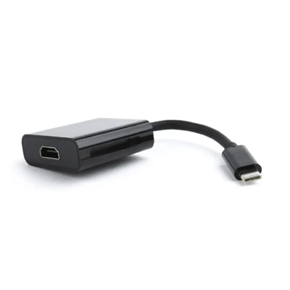 ⁨Cablexpert USB-C to HDMI adapter, Black⁩ w sklepie Wasserman.eu