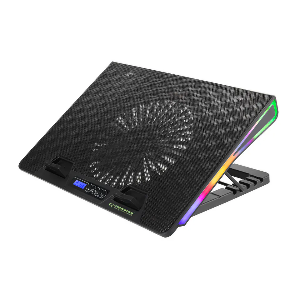 ⁨EGC101 Esperanza podstawka chłodząca gaming pod notebook led rgb alize⁩ w sklepie Wasserman.eu