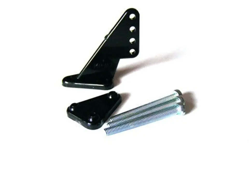 ⁨Rudder lever large black 2kpl. with screws⁩ at Wasserman.eu