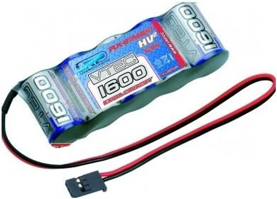 1600mAh 6V LRP NiMH JR - Flach im Wasserman.eu