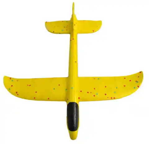 ⁨Segelflugzeug mit zwei Flugmodi (Spannweite 480mm) - gelb⁩ im Wasserman.eu