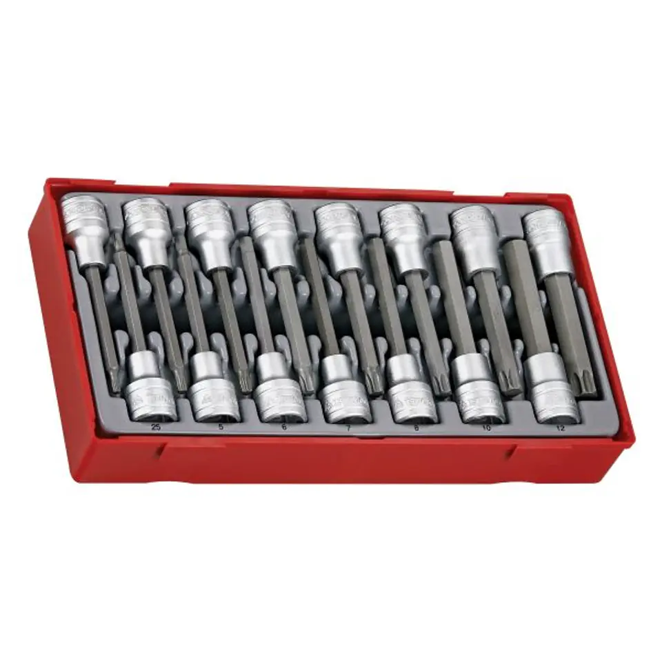 ⁨SET OF HEX AND TORX SOCKETS 15 ELEMENTS⁩ at Wasserman.eu