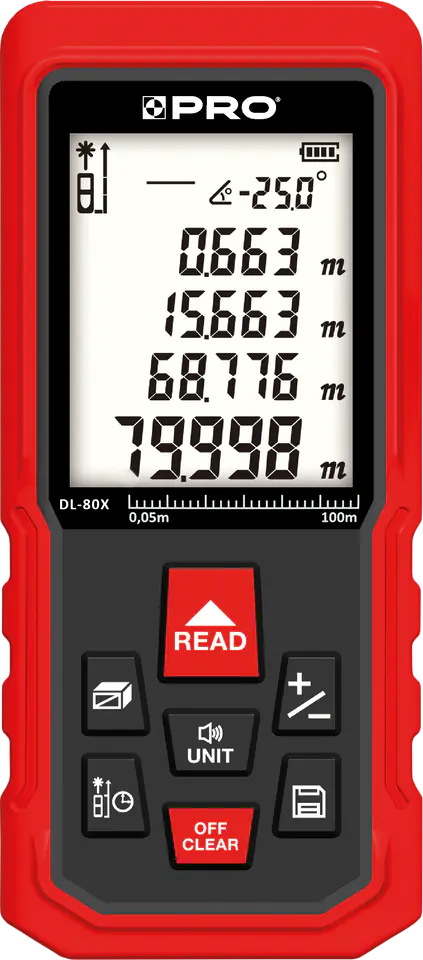 LASER RANGEFINDER DL-80X at Wasserman.eu