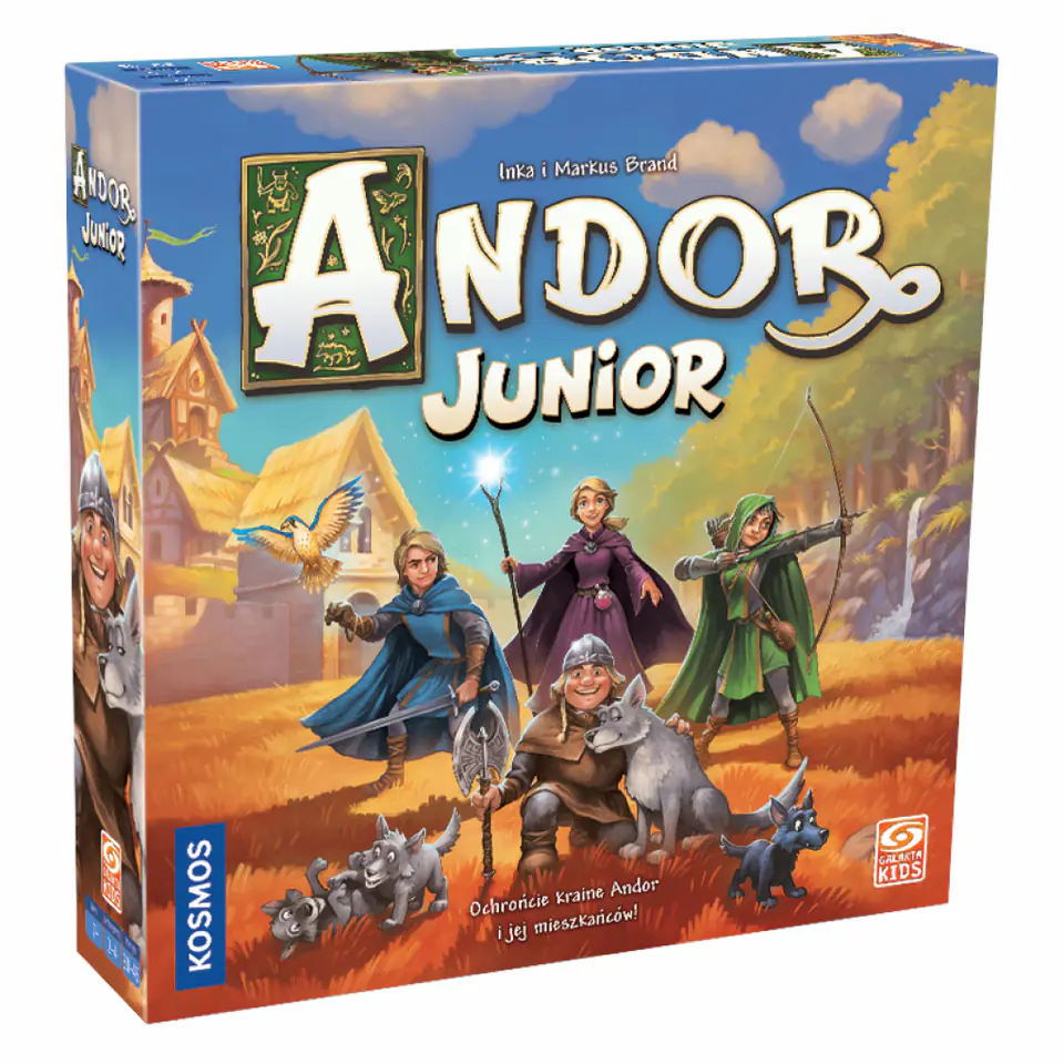 ⁨GRA PLANSZOWA ANDOR JUNIOR GALAKTA KIDS⁩ w sklepie Wasserman.eu