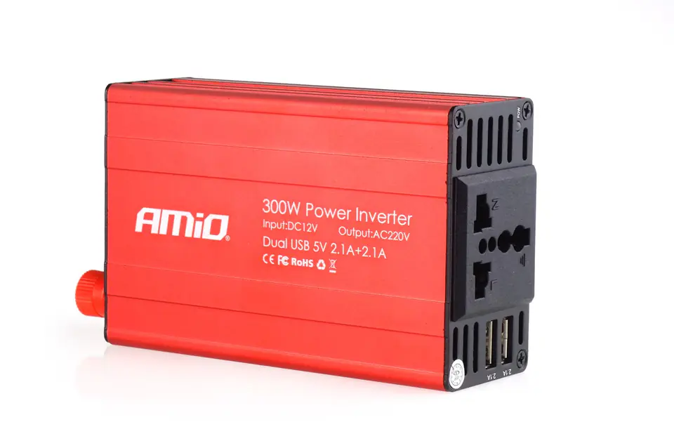 Voltage converter 12v/230v 300w/600w 2xusb pi03 at Wasserman.eu