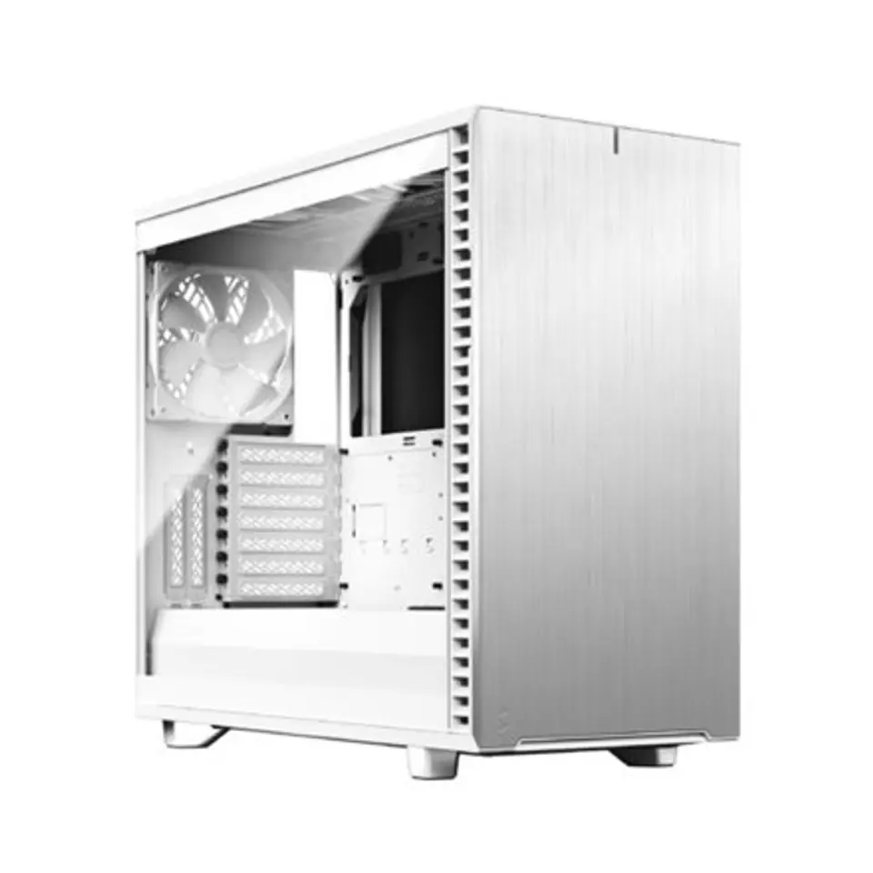 ⁨Fractal Design | Define 7 TG Clear Tint | Side window | White | E-ATX | Power supply included No | ATX⁩ w sklepie Wasserman.eu