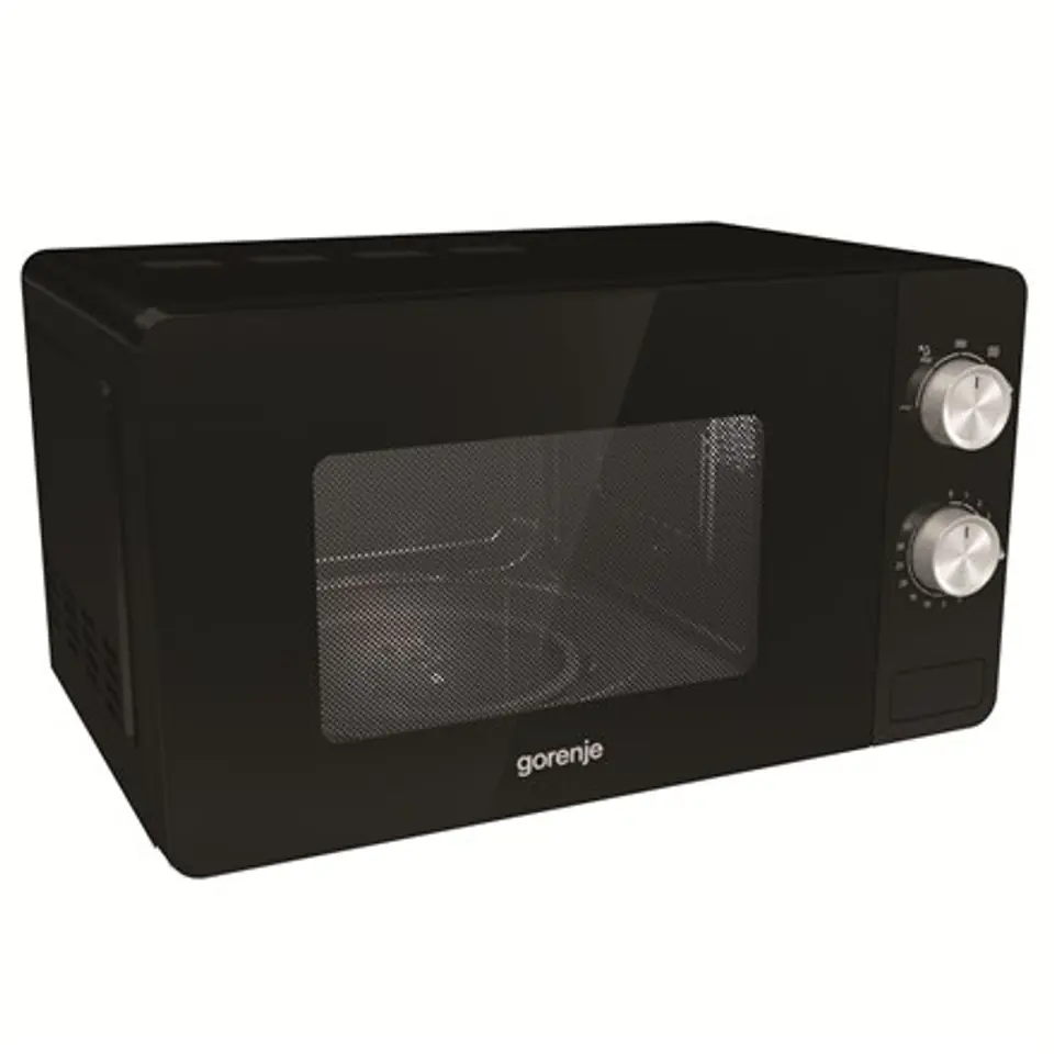⁨Gorenje Microwave oven MO20E1B Free standing, 20 L, 800 W, Black⁩ at Wasserman.eu